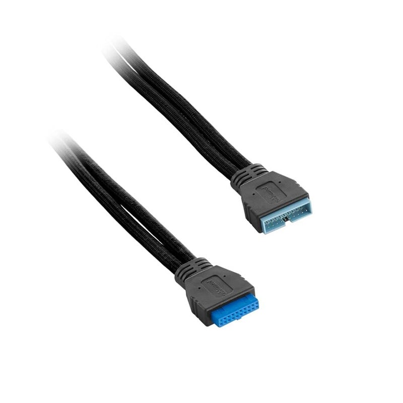 CableMod ModFlex Sleeved Internal USB 3.0 (Black, 50cm) - Image 2